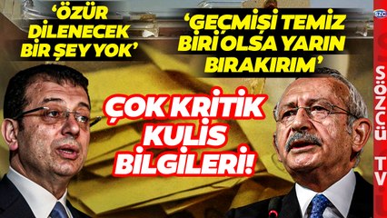 İşte İmamoğlu ve Kılıçdaroğlu'nun Tarihi Konuşması! CHP Toplantısından Flaş Kulisler