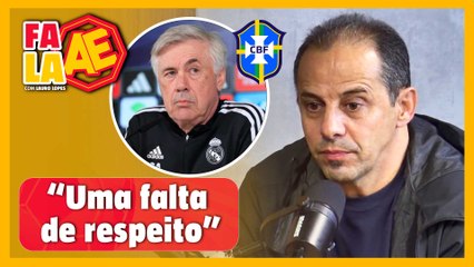 Ex-jogador detona Ancelotti na Seleção Brasileira