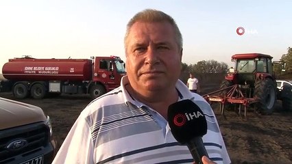 Grand incendie de forêt à Edirne： Les réponses continuent pendant 6 heures