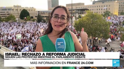 Informe desde Jerusalén: 29º sábado de protestas israelíes en víspera de voto clave en la Knesset