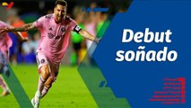 Deportes VTV | Messi debuta con golazo en la victoria del Inter Miami ante el Cruz Azul
