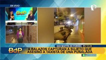 SMP: capturan a balazos al asesino de taxista que se encontraba en una tienda