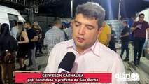 “Encaro com muita determinação”, diz Gerfeson Carnaúba sobre pré-candidatura a prefeito de São Bento