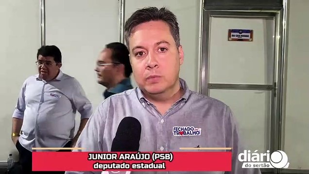 Com apoio de Efraim Filho a Léa Silva, Júnior Araújo reforça união da oposição em Cajazeiras em 2024