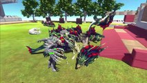 White War - White Team VS Green Team - Animal Revolt Battle Simulator