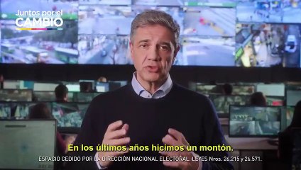 Tercer spot de campaña de Jorge Macri para la Jefatura de Gobierno de CABA