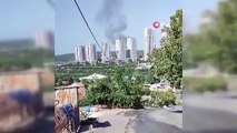 Un incendie se déclare dans la zone forestière de Hasdal, Istanbul