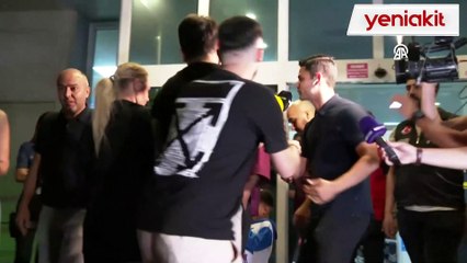 Galatasaray'ın yeni yıldızı İstanbul'a geldi