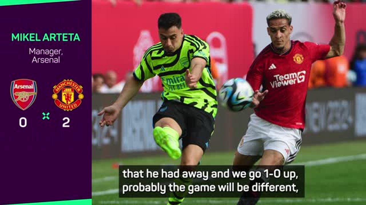 Arsenal drawing plenty of lessons from Man U friendly loss