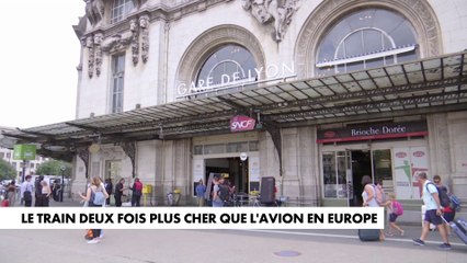 Le train deux fois plus cher que l'avion en Europe
