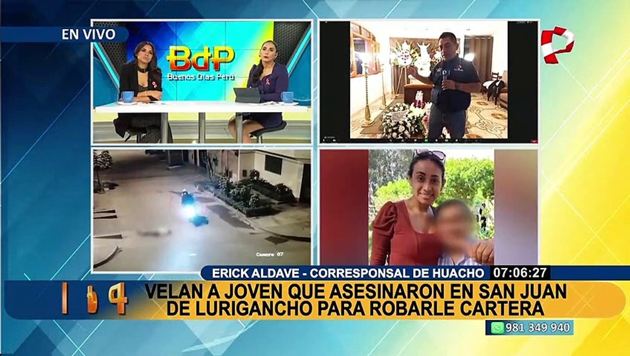 Huacho: velan a joven que fue asesinada tras resistirse a robo en SJL