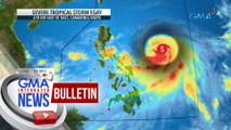 Bagyong #EgayPH, lumakas bilang isang severe tropical storm | GMA Integrated News Bulletin