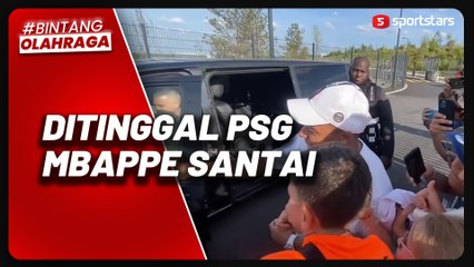 Ditinggal PSG ke Jepang, Kylian Mbappe Santai Berfoto Bareng Fans dan Latihan Mandiri