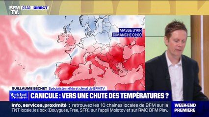 Vers une baisse progressive des températures en France la semaine prochaine