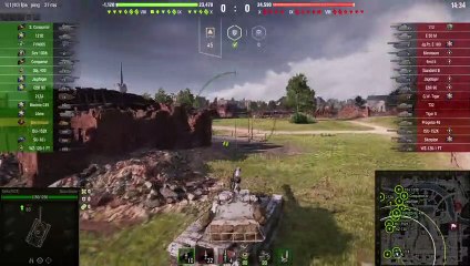 [ wot ] BAT.-CHÂTILLON BOURRASQUE 超凡技巧展示！ | 6 kills 6.2k dmg