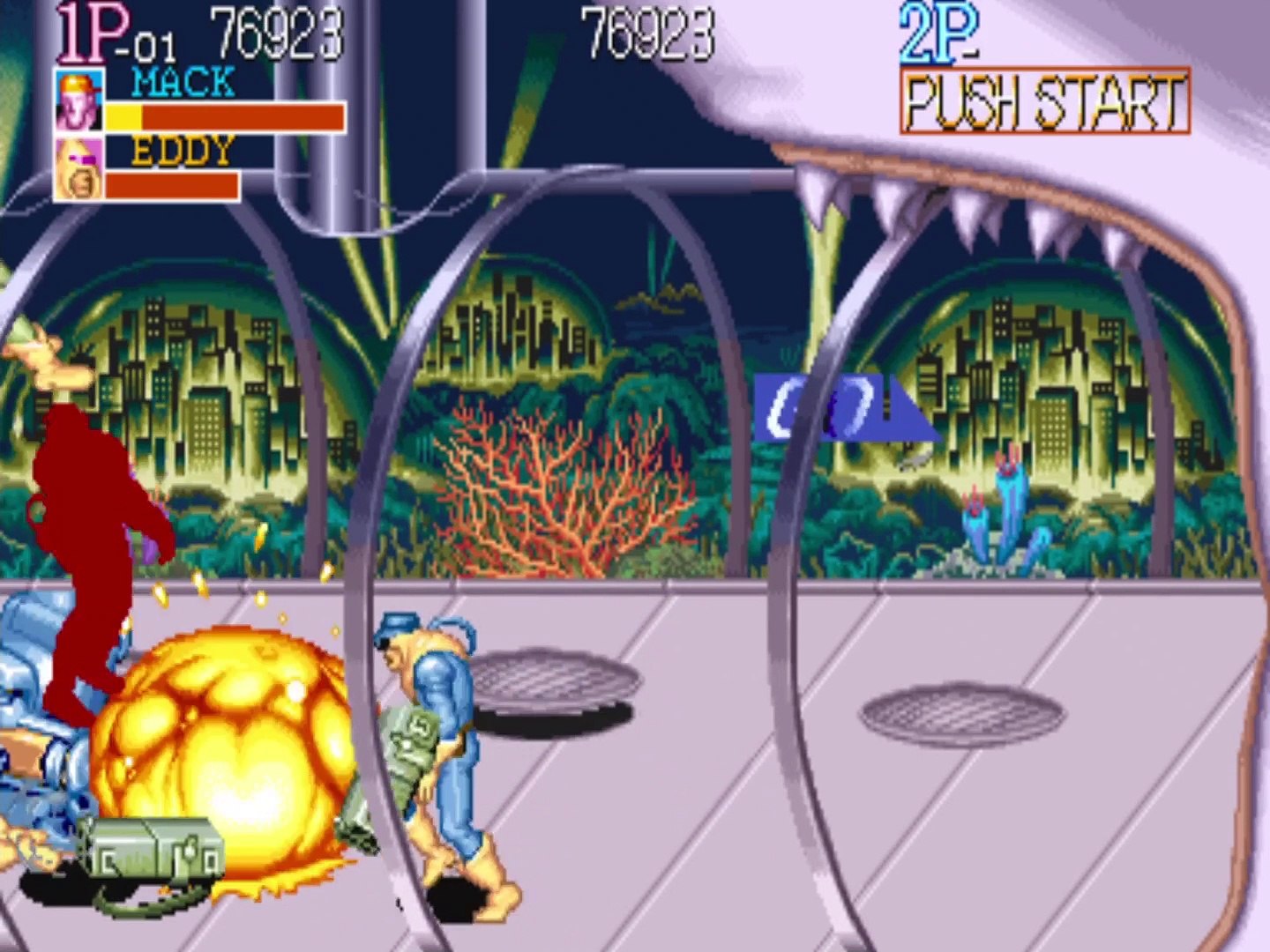 GAME PLAY CAPTAIN COMMANDO 