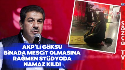 Tevfik Göksu'nun Stüdyodaki Namaz Pozu Gündem Oldu! Seçim Startını Verdi