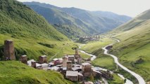 رحلة سياحية إلى جورجيا: أوشغولي