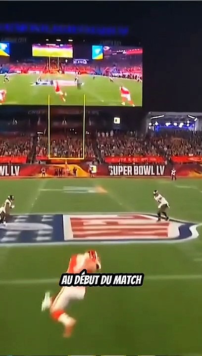 Le kickoff au football américain