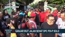 Bacapres Ganjar Pranowo Ikuti Jalan Sehat di Solo Jawa Tengah