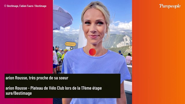 Marion Rousse très proche de Flavie, sa charmante soeur qui lui ressemble beaucoup !