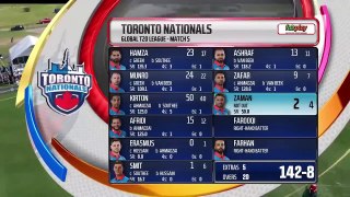 GT20 Canada Season 3 | Match - 5 Highlights | Brampton Wolves vs Toronto Nationals