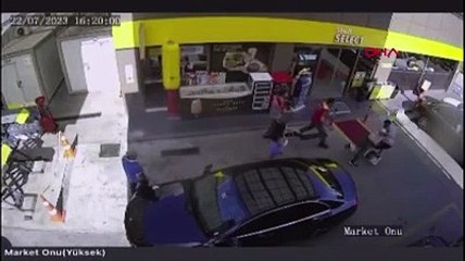 Beşiktaşlı futbolcunun yaralandığı olayın görüntüsü ortaya çıktı