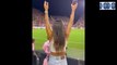 Antonella's emotional celebration with Messi and Beckham after Messi scored the winning goal for Inter Miami