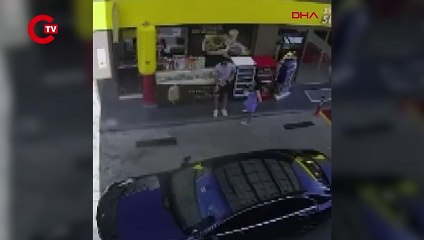 Beşiktaşlı futbolcunun yaralandığı olayın güvenlik kamera görüntüsü ortaya çıktı