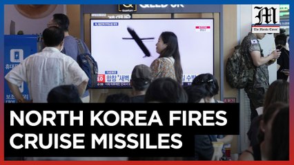 North Korea fires 'several cruise missiles' into sea