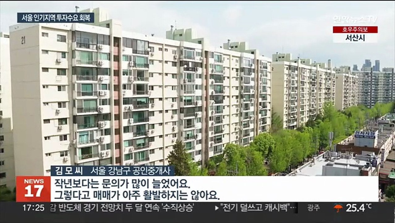서울 아파트 4채 중 1채 외지인 매입…강남 증가 뚜렷