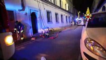 Firenze, spaventoso incendio si propaga in due appartamenti