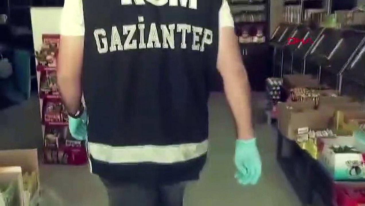 Opération illégale de cigarettes et d'alcool à Gaziantep : 8 détentions