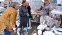 Vintage fair attracts visitors despite the rain