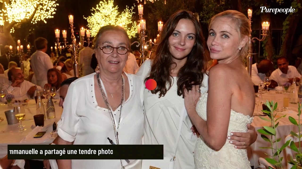 PHOTO Emmanuelle Béart grand-mère ! Sa fille Nelly Auteuil pose avec son bébé, son mari et son frère Yohann