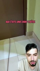 Un voleur essaye d’ouvrir la porte de l’extérieur !