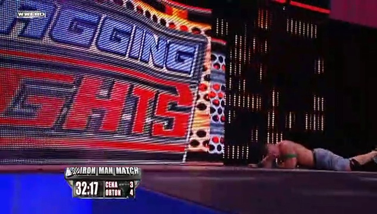 Randy Orton vs John Cena-Bragging Rights 2009