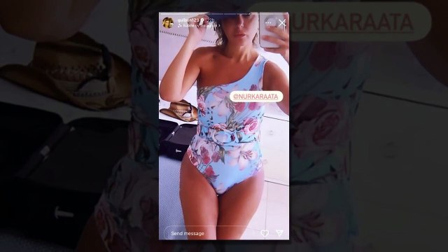 Mayolu pozunu paylaşan Gülben Ergen gelen mesajları tek tek yayınladı: Vurgunum sana