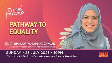 The Future is Female: Gender Equality -  Politics as a Pathway to Equality