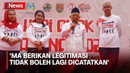 Wapres Ma'ruf Tangapi MA Larang Nikah Beda Agama