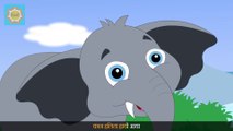 Haathi Aaya | हाथी आया | Hindi Nursery Rhyme | Hindi Cartoon Kahaniyaan Stories For Kids