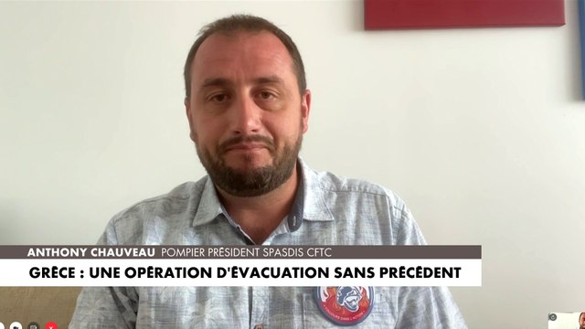 Anthony Chauveau : «Pour les moyens français, il y a deux canadairs, ainsi qu'un beechcraft»