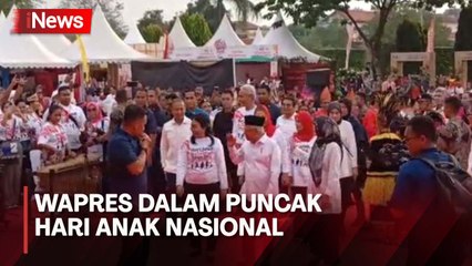 Hadiri Puncak Hari Anak Nasional, Wapres Ma'ruf: Anak-Anak Harus Bijak Bermedsos