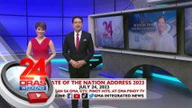 Abangan ang SONA 2023 ngayong Lunes, July 24, sa GMA, GTV, Pinoy Hits, at GMA Pinoy TV; at sa Facebook, Youtube, Tiktok at Twitter ng GMA Integrated News