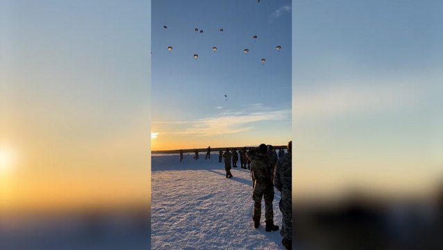 Soldier avoids serious injury after parachute fails to open during training exercise
