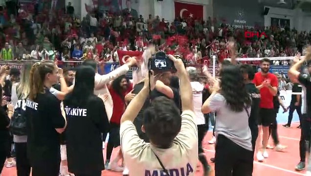 İşitme Engelliler Voleybol Milli Takımı Avrupa Şampiyonu