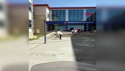 Van'da KPSS'ye yetişemeyen adaylar motosikletli polislerle sınav yerlerine ulaştırıldı