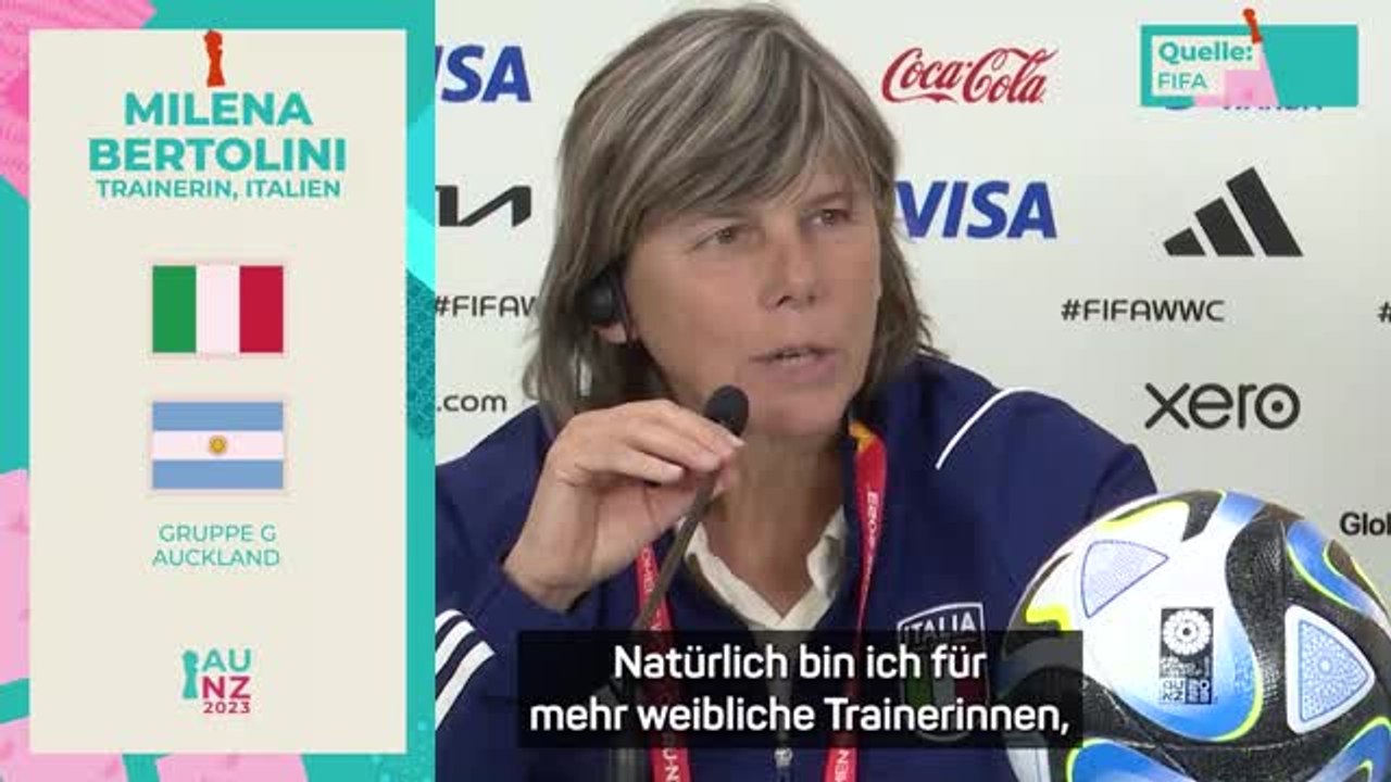 Bertolini: 'Bin für mehr weibliche Trainerinnen'