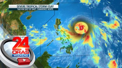 Weather update as of 5:36 PM (July 23, 2023) | 24 Oras Weekend