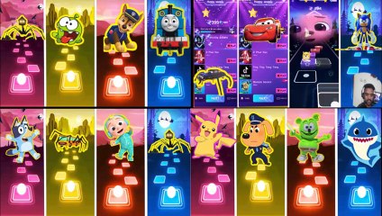 Baby Shark Friends All Video Megamix. Oddbods Pogo  Sheriff Labrador  Bluey Bingo. Who ls Best?